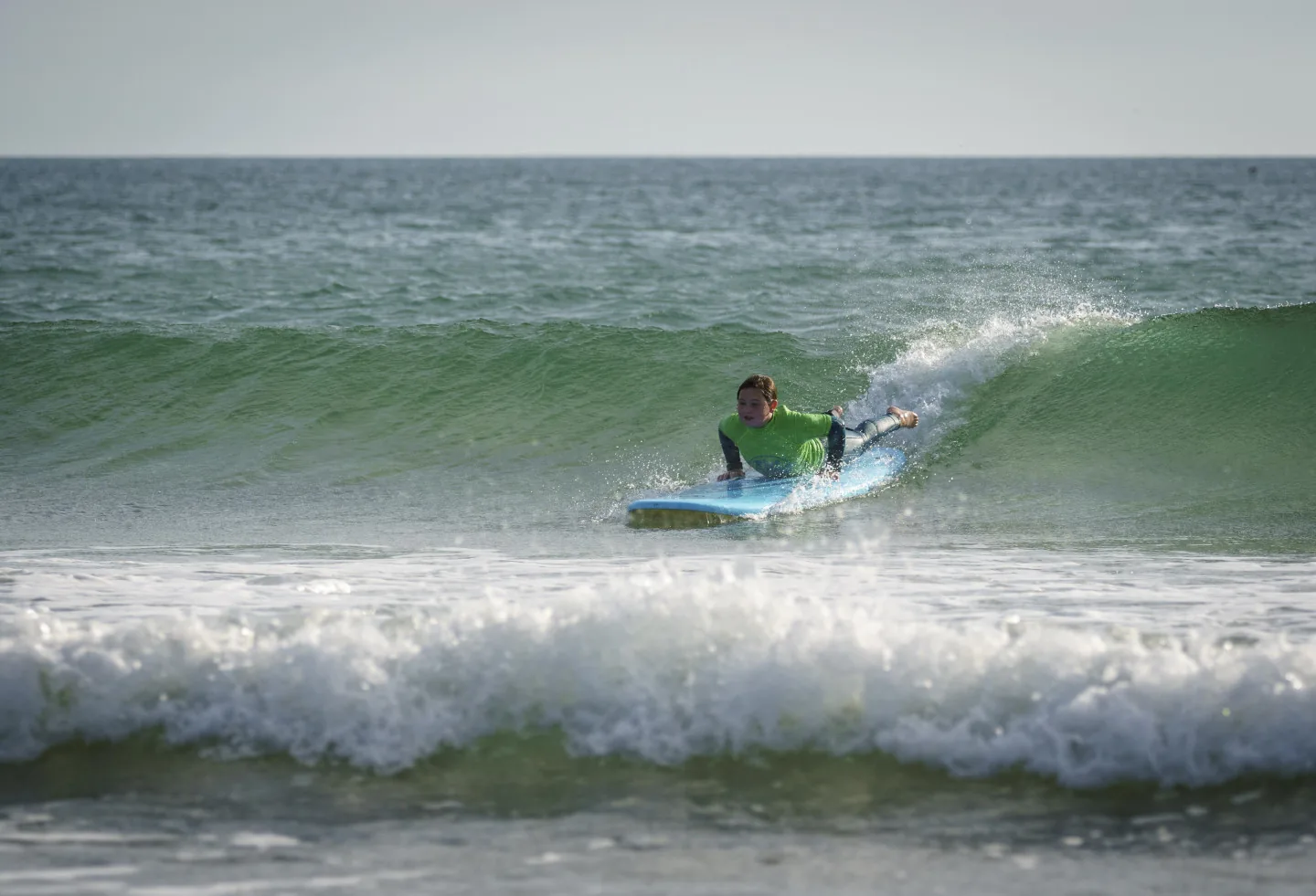Surf lesson at Freshwater West with Blue Horizons